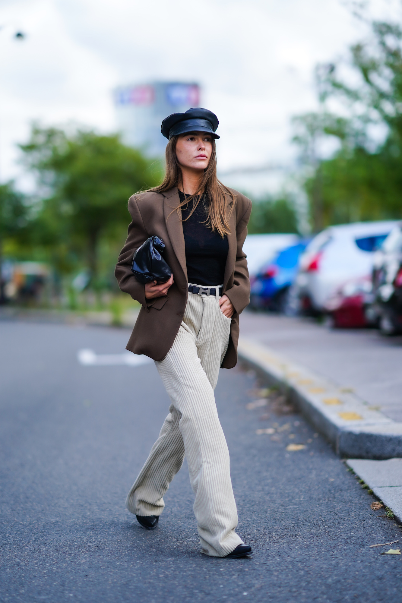 Street Style At Paris Fashion Week - Womenswear Spring Summer 2021 : Day Six